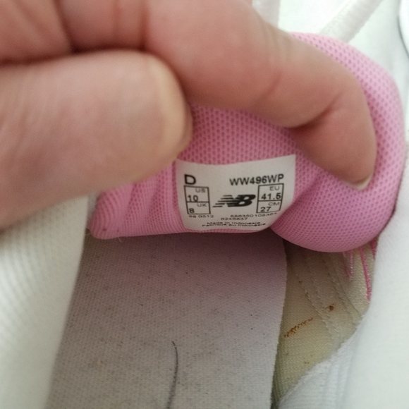 New Balance 496 Walking Sneakers 10 Pink - Picture 10 of 12